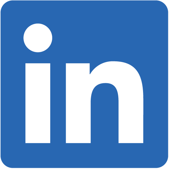 LinkedIn logo blue